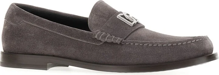 Grey Suede Loafers - Image 2