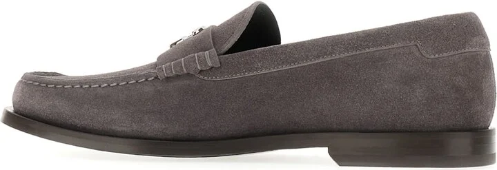 Grey Suede Loafers - Image 3