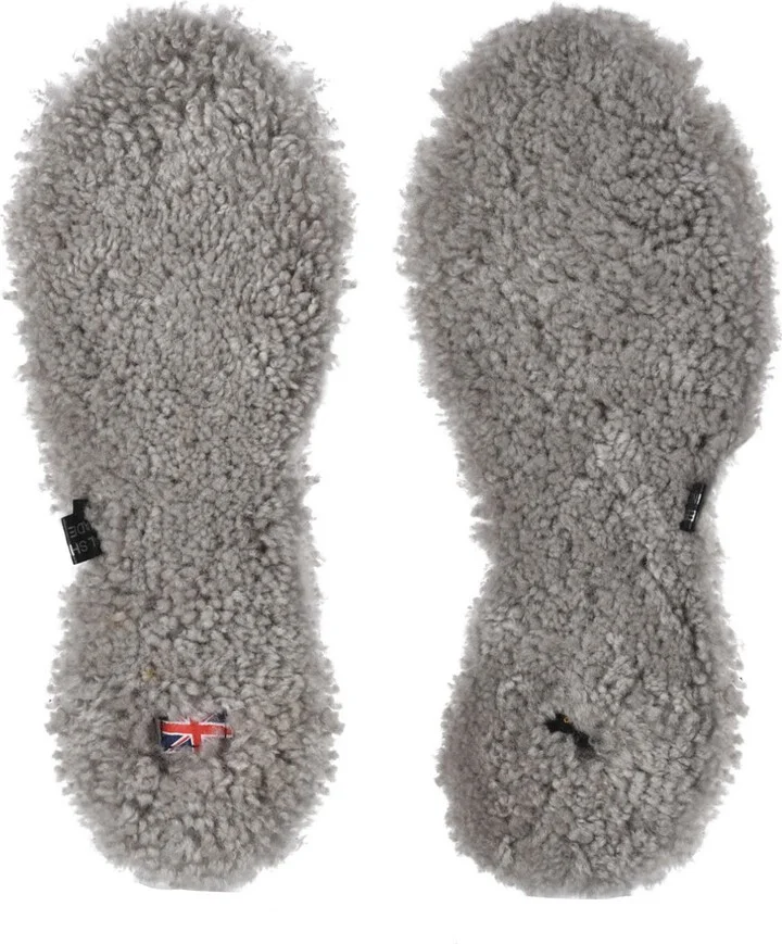 Grey Swedish Sheepskin Insoles - Mole