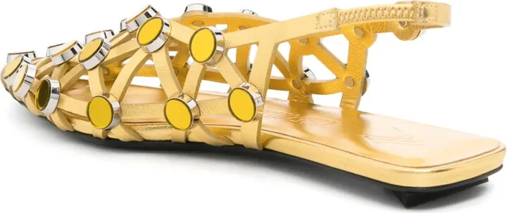 Grid ballerina shoes - Image 3