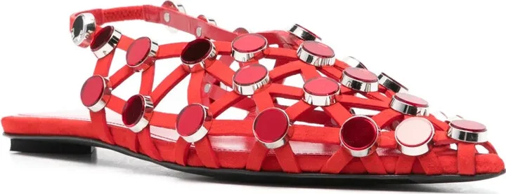 Grid ballet flats - Image 2
