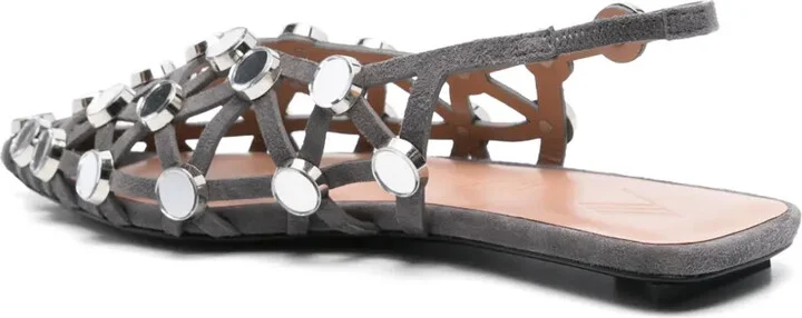 Grid ballet flats - Image 3
