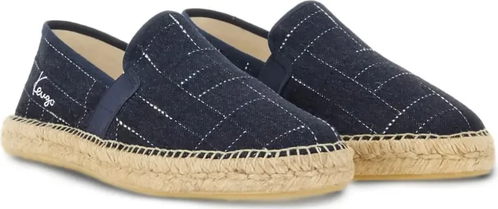 Grid-Pattern Espadrilles - Image 2