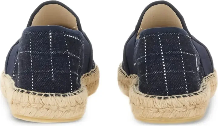 Grid-Pattern Espadrilles - Image 3