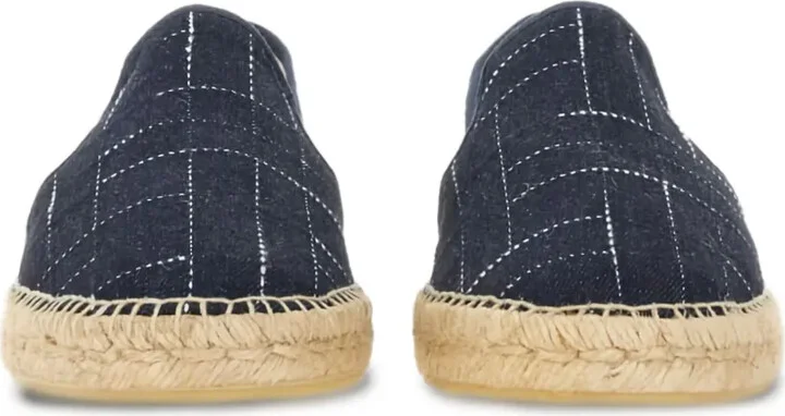 Grid-Pattern Espadrilles - Image 4
