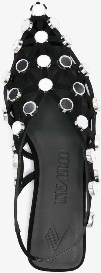 Grid Slingback Flats - Image 3