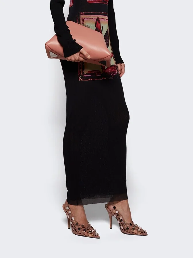 Grid Slingback Pumps Mud