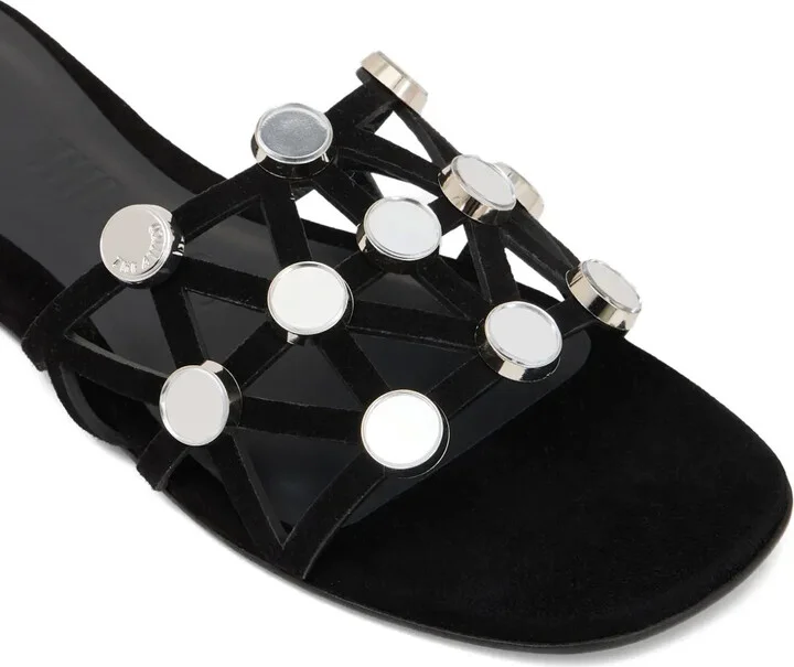 Grid Studded Flats - Image 4