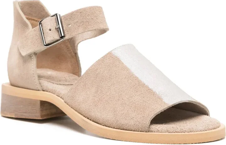 Grinzato suede sandals - Image 2