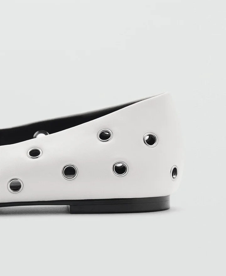 Grommet Ballet Flat - Image 9