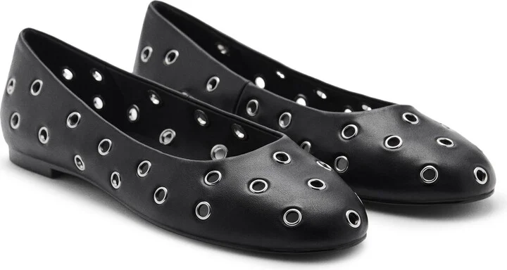 Grommet Ballet Flat