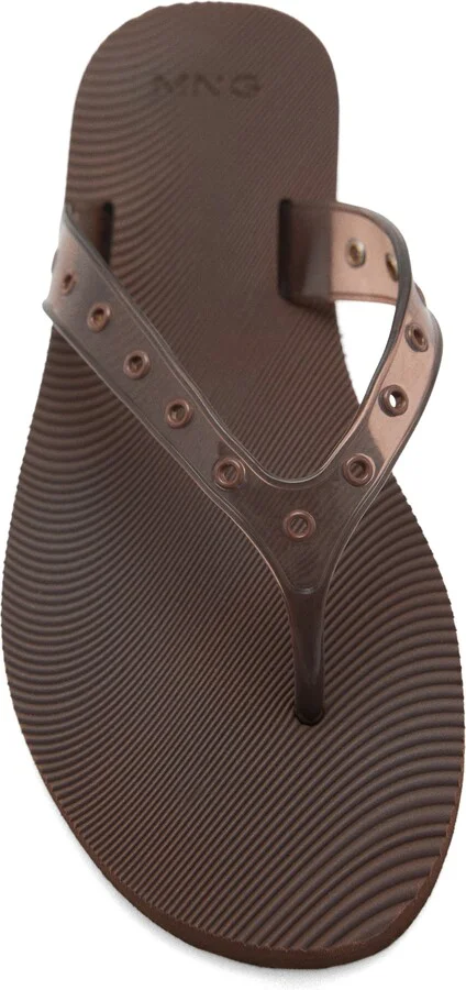 Grommet Detail Flip Flop - Image 3