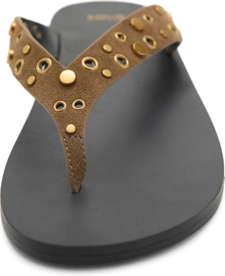 Grommet & Stud Flip Flop - Image 4