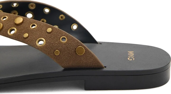 Grommet & Stud Flip Flop - Image 5