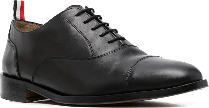 Grosgrain-Loop Trim Lace-Up Shoes - Image 2