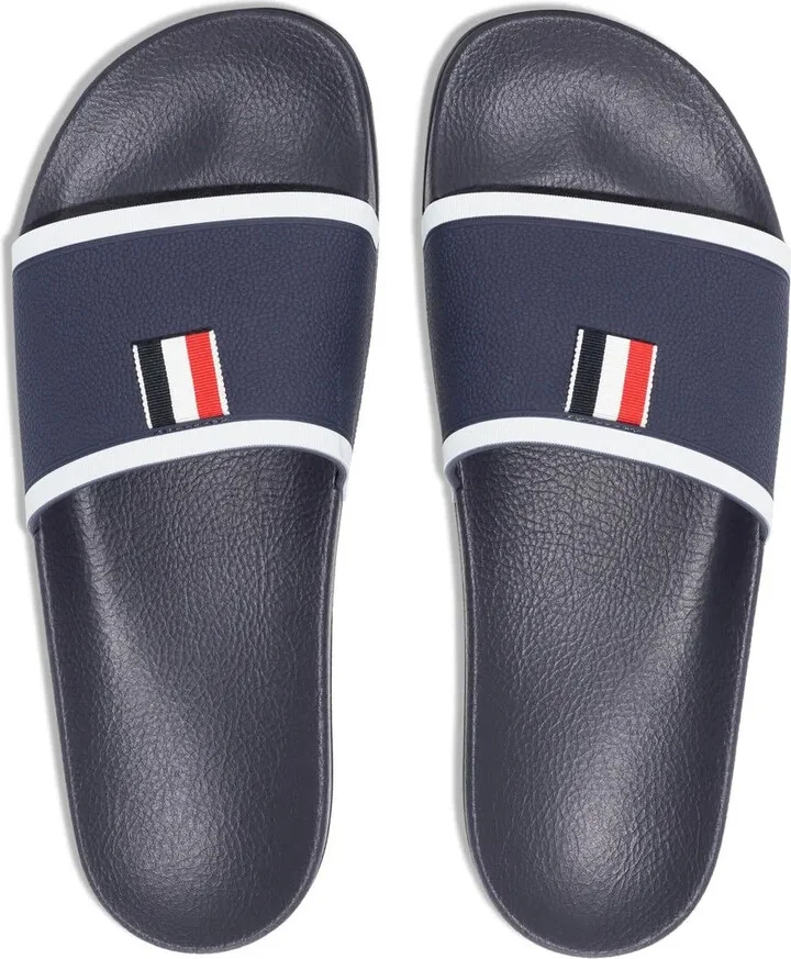 Grosgrain-Trim Terrycloth Slides - Image 4