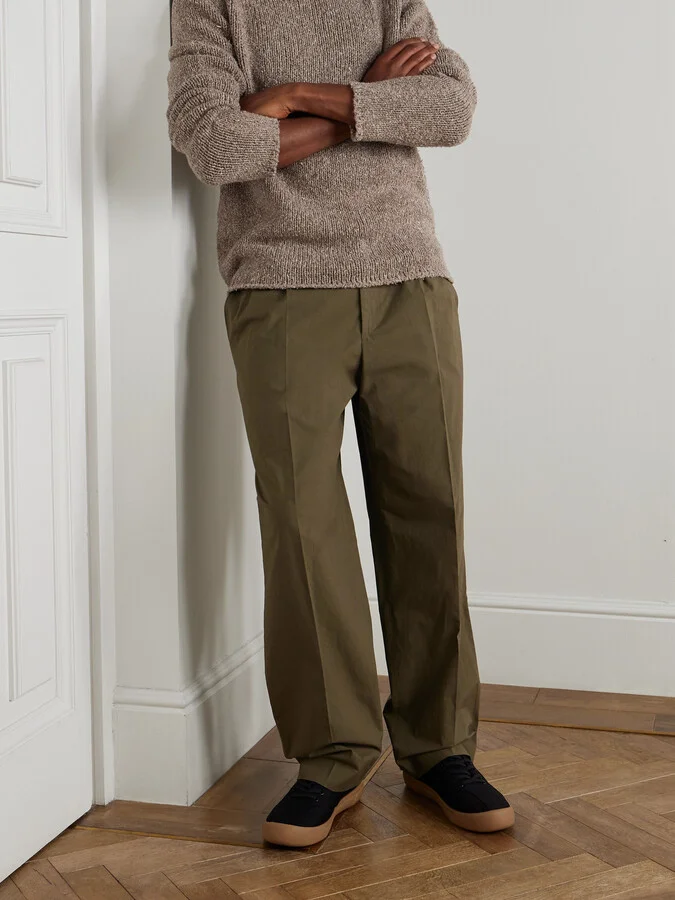 Grosgrain-Trimmed Canvas Sneakers - Image 2
