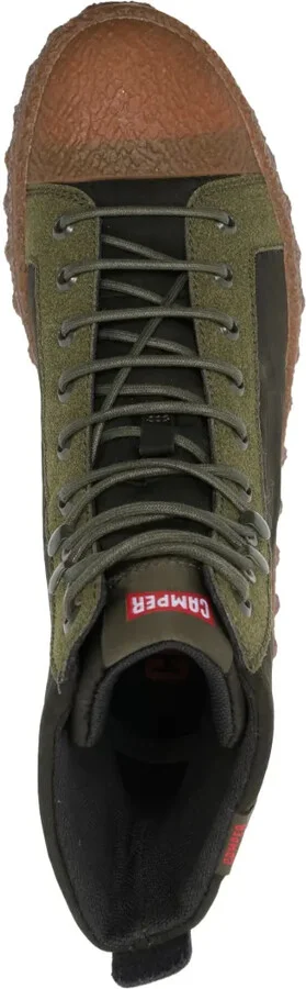 Ground high-top leather sneakers - Image 4
