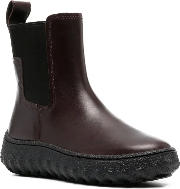 Ground leather ankle boots - Image 2