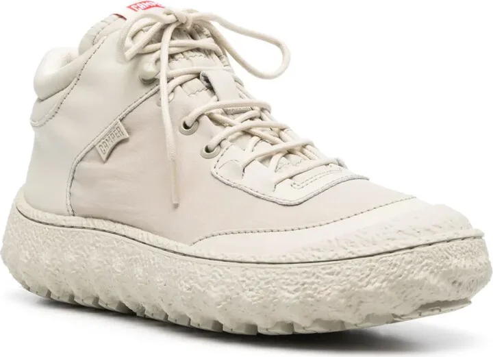 Ground panelled sneakers - Image 2