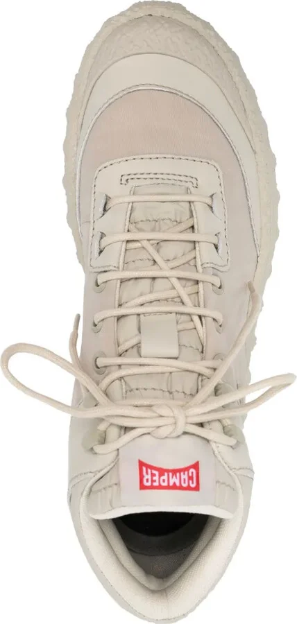 Ground panelled sneakers - Image 4