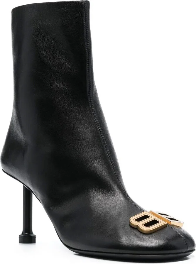 Groupie Bootie 80mm leather boots - Image 2
