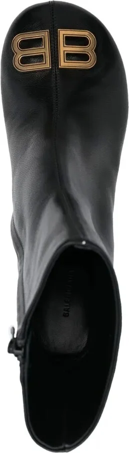 Groupie Bootie 80mm leather boots - Image 4