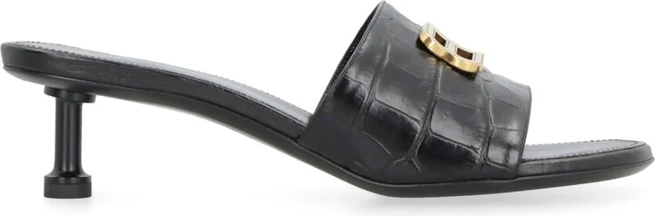 Groupie Leather Mules