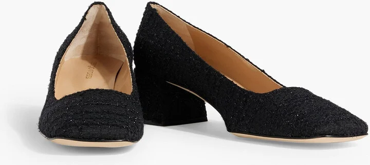 Gruppo 45 metallic tweed pumps - Image 2