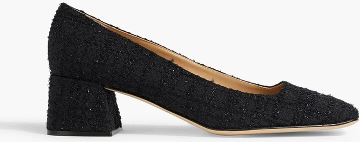 Gruppo 45 metallic tweed pumps