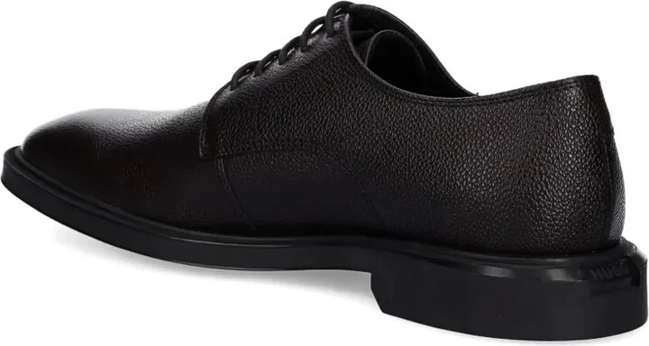 Gryff textured leather lace-up shoes - Image 3