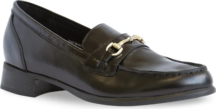 Black Glazed Calf Leather