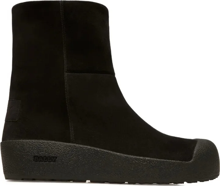 Gstaad suede leather snow boots