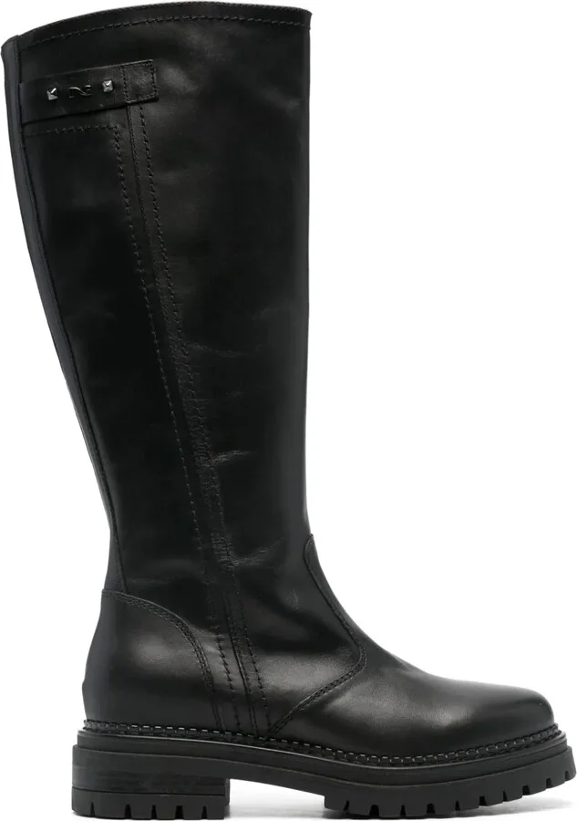 Guanto leather boots