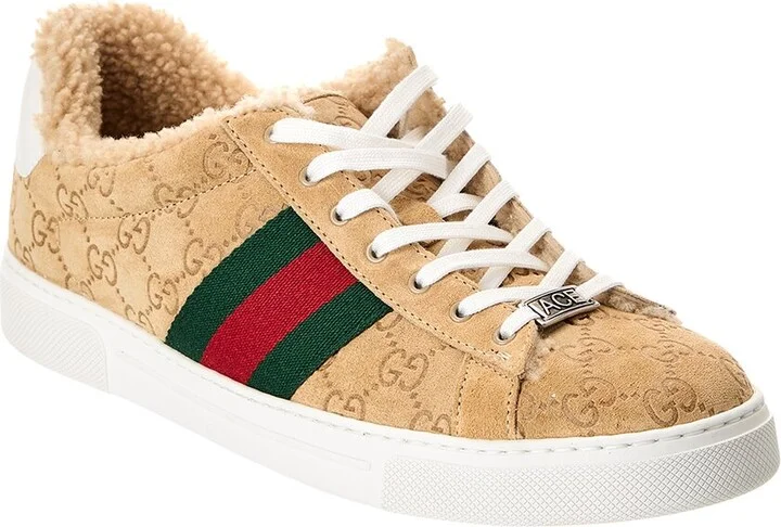 Gucci ACE GG Suede Sneaker