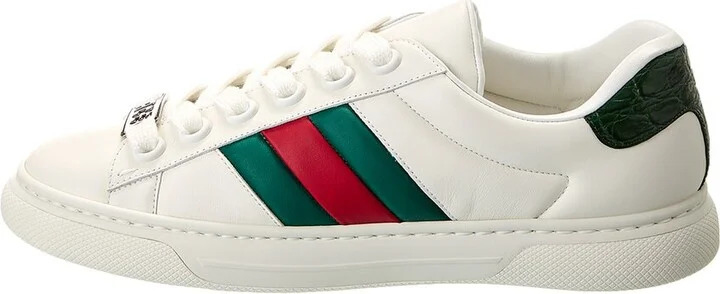 Gucci Ace Leather Sneaker - Image 2