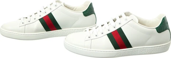 Gucci Ace Leather Sneaker (Authentic Pre-Loved) - Image 2