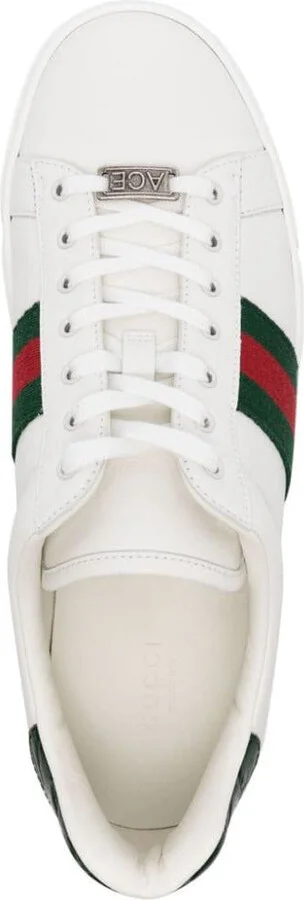 Gucci Ace Leather Sneakers - Image 3