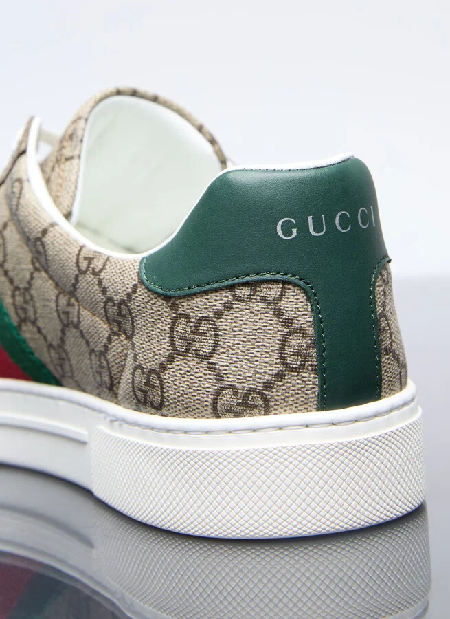 Gucci Ace Sneakers - Woman Sneakers Beige Eu - 40 - Image 6