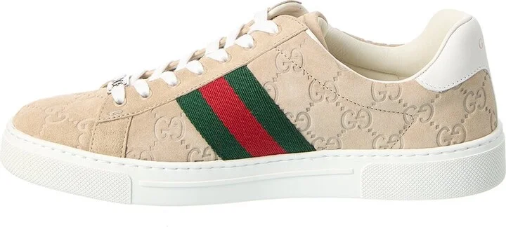 Gucci Ace Suede Sneaker - Image 2