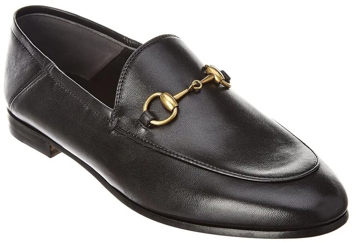 Gucci Brixton Horsebit Leather Loafer
