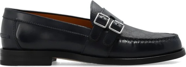 Gucci Buckle Detailed Loafers