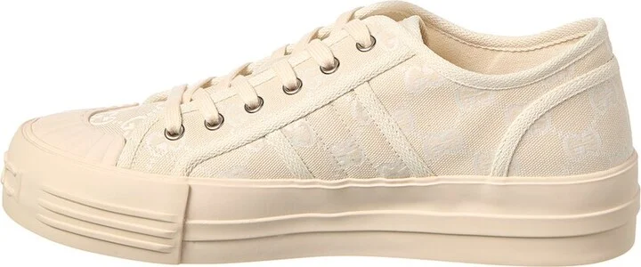 Gucci Chunky Gg Canvas & Leather Sneaker - Image 2