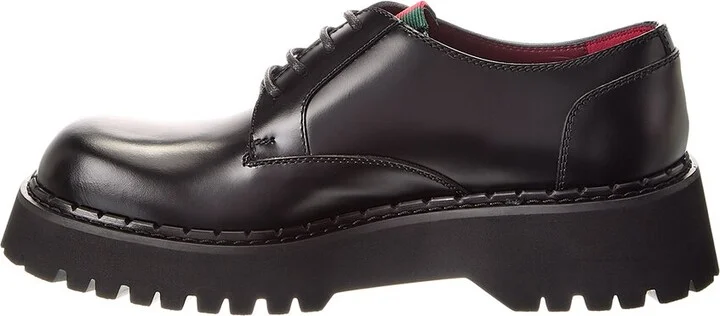 Gucci Chunky Leather Platform Oxford - Image 2