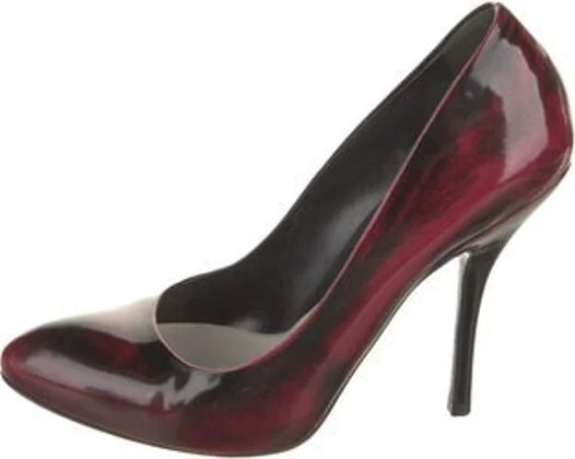 Burgundy, Pattern Prints