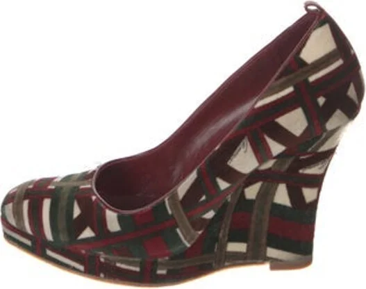 Burgundy, Pattern Prints
