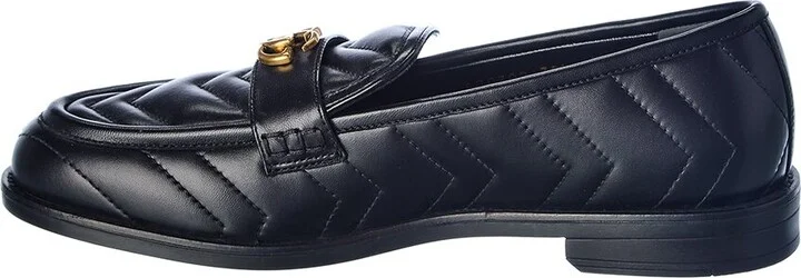 Gucci Double G Leather Loafer - Image 2
