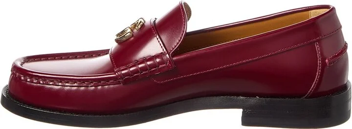 Gucci Double G Leather Loafer - Image 2