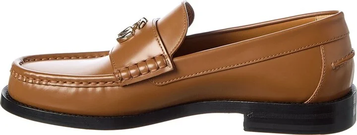 Gucci Double G Leather Loafer - Image 2