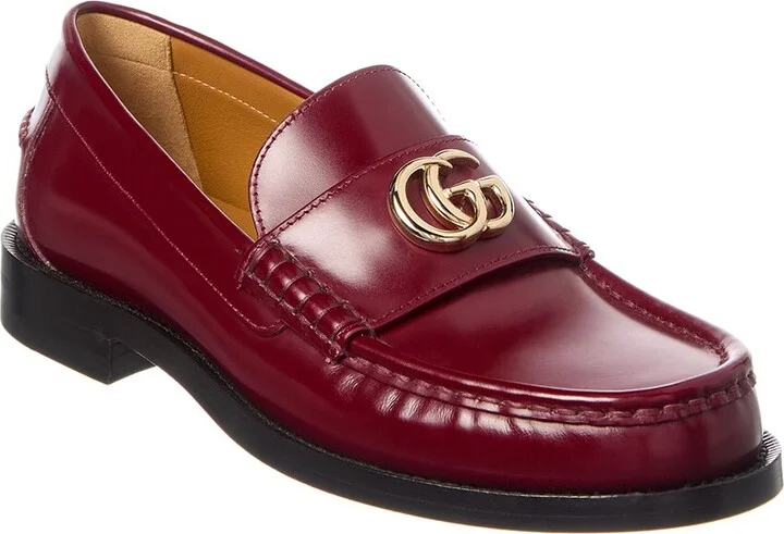 Gucci Double G Leather Loafer